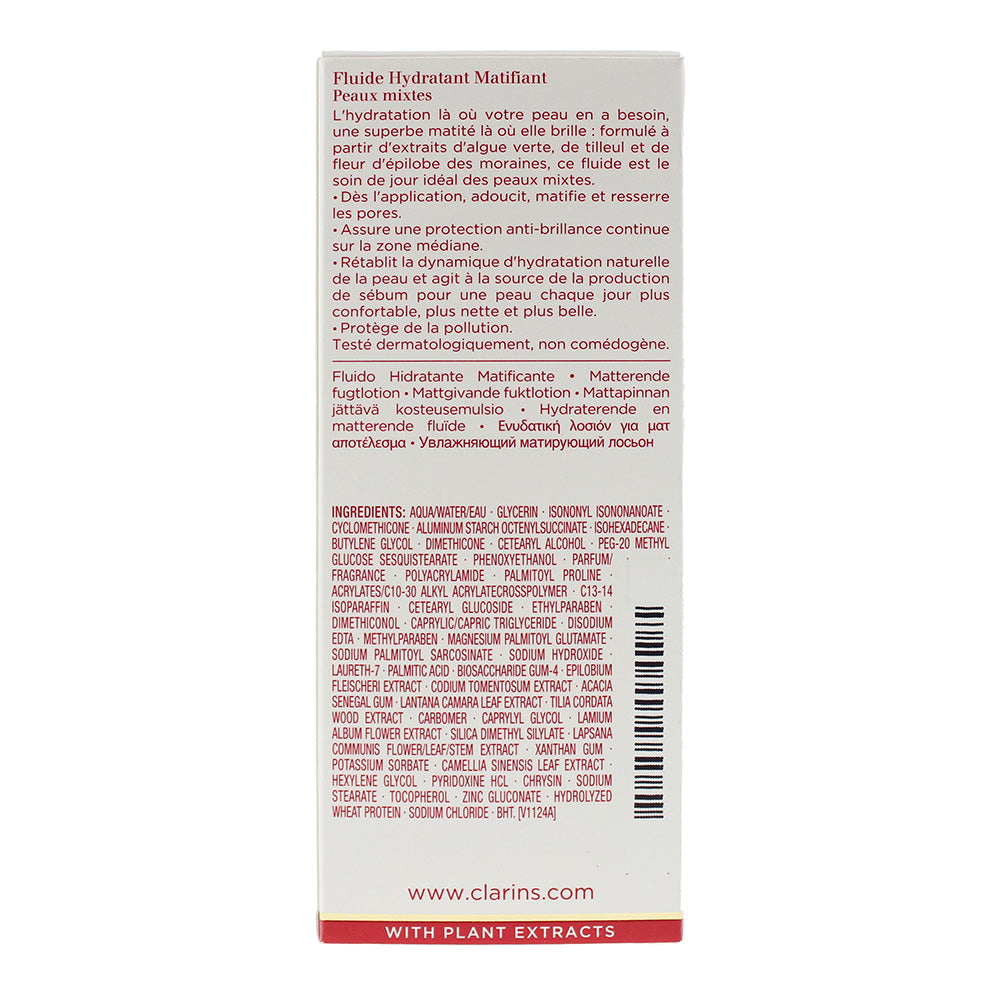 Clarins Hydra-Matte Face Lotion For Combination Skin 50ml