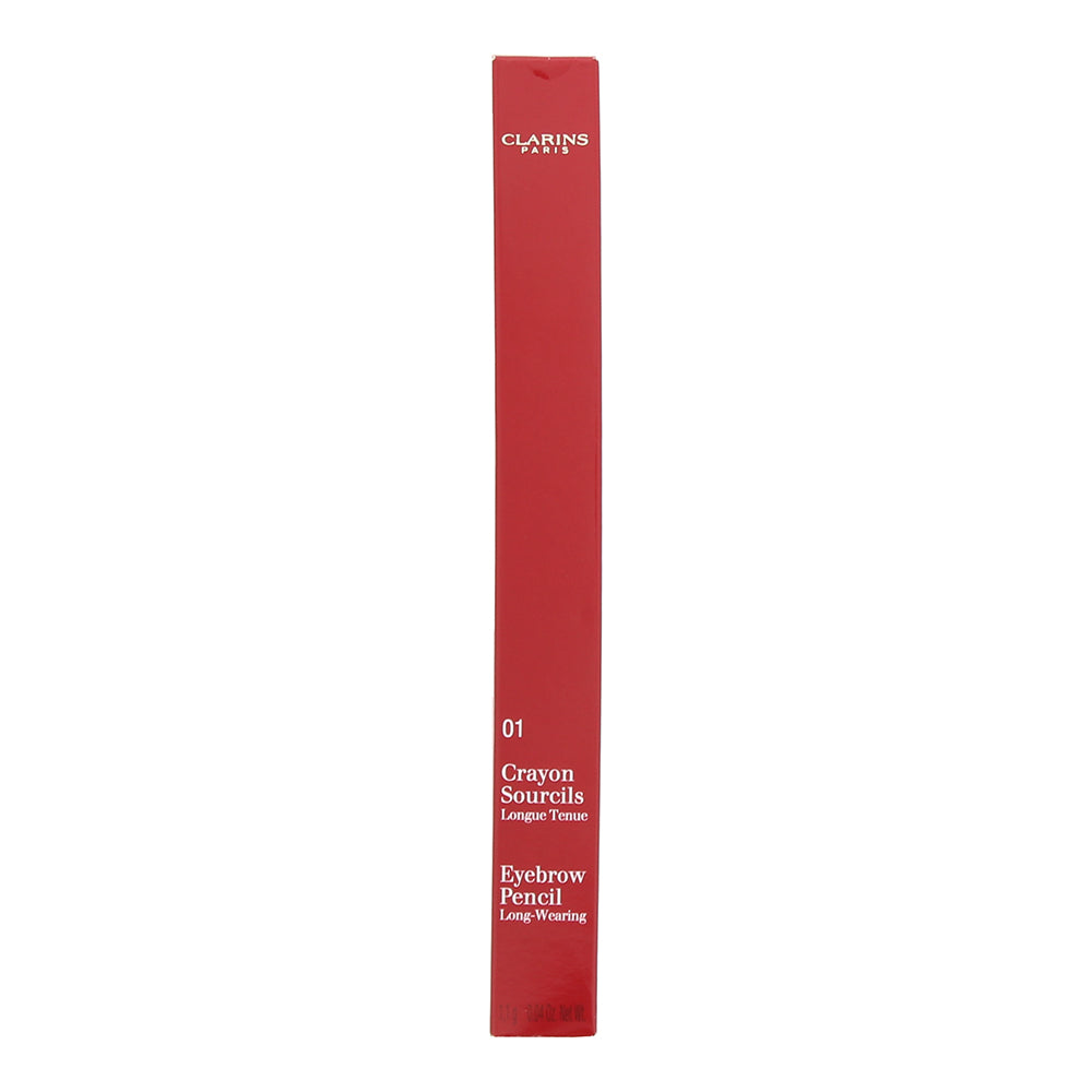 Clarins No.01 Dark Brown Eyebrow Pencil 1.1g - Box