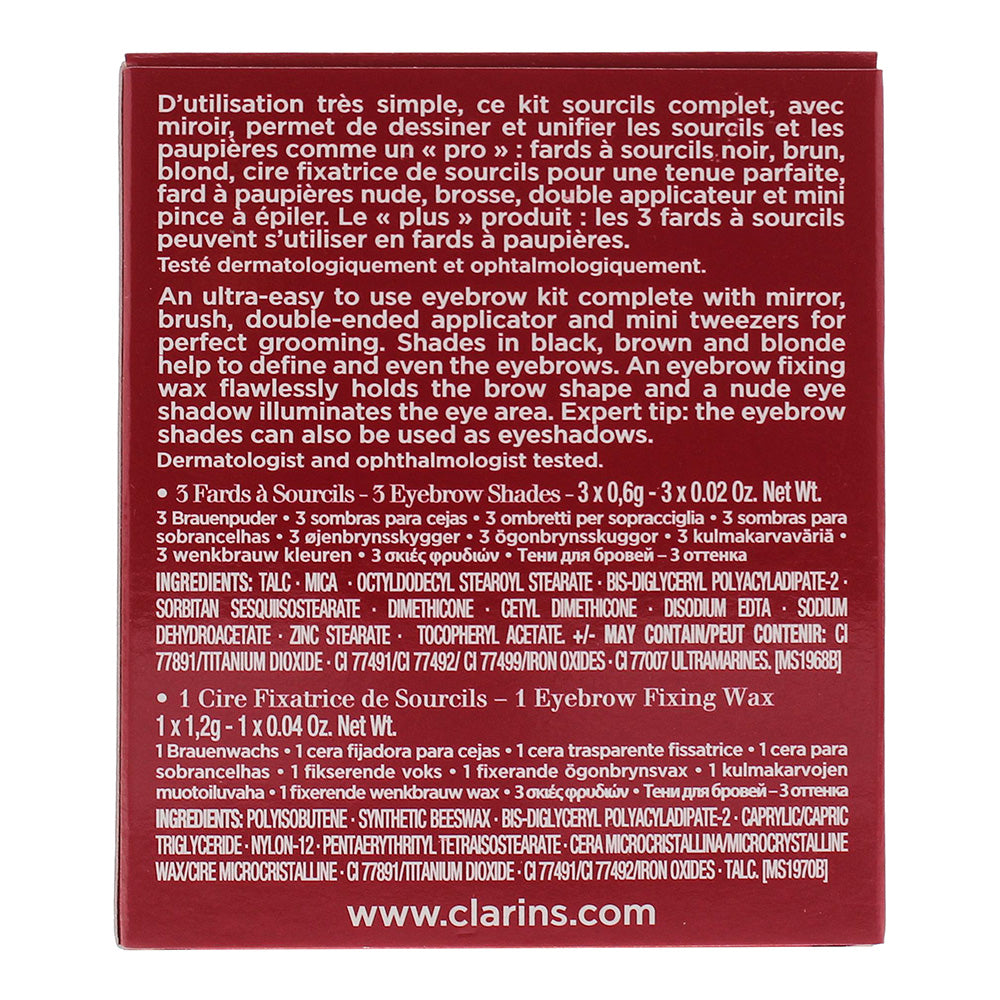 Clarins Kit Sourcils Pro Pefrect Eyes & Brows Palette 5.2g