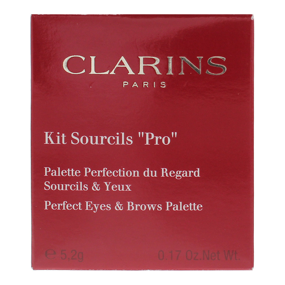 Clarins Kit Sourcils Pro Pefrect Eyes & Brows Palette 5.2g - Box