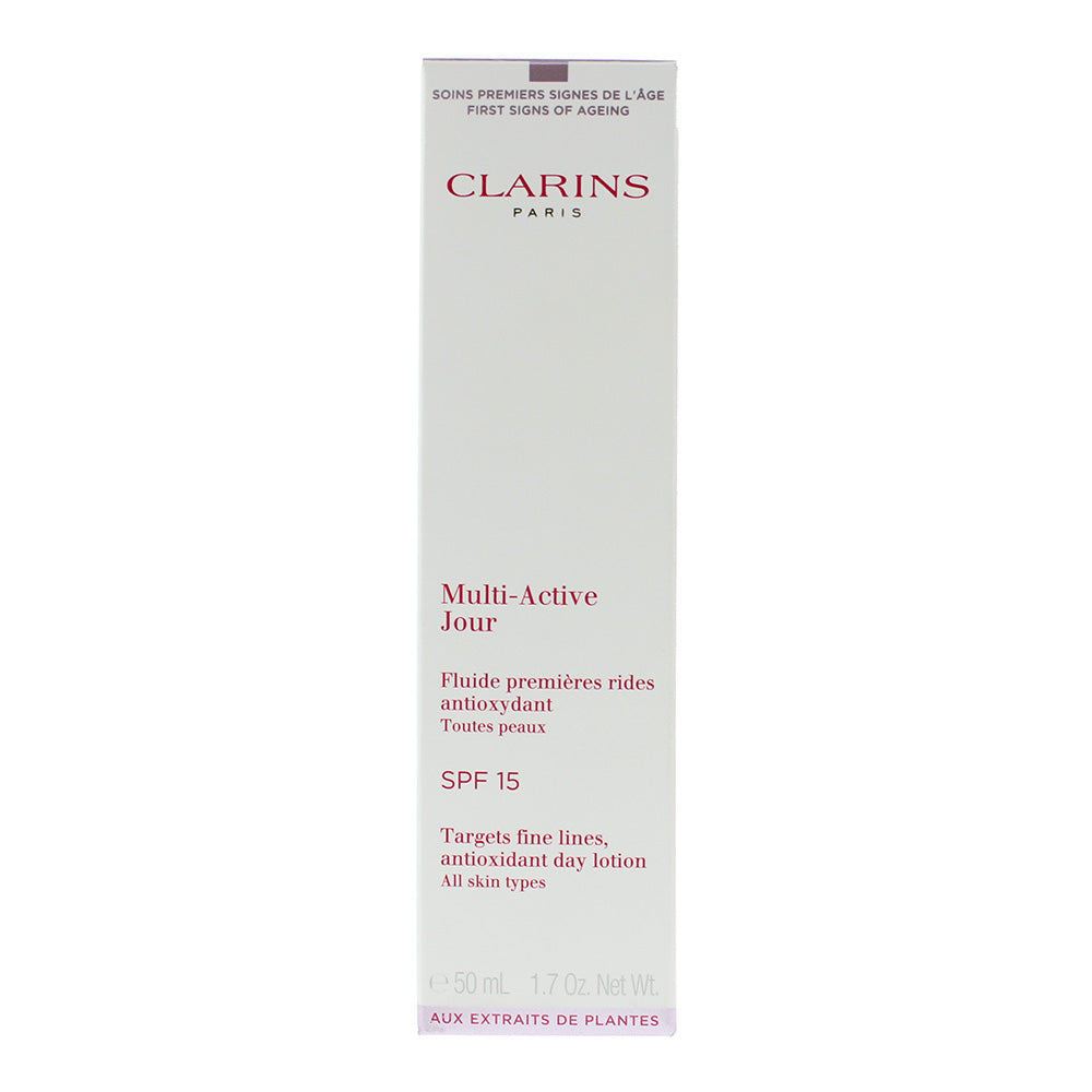 Clarins Multi-Active SPF 15 Antioxidant Day Lotion 50ml - Box