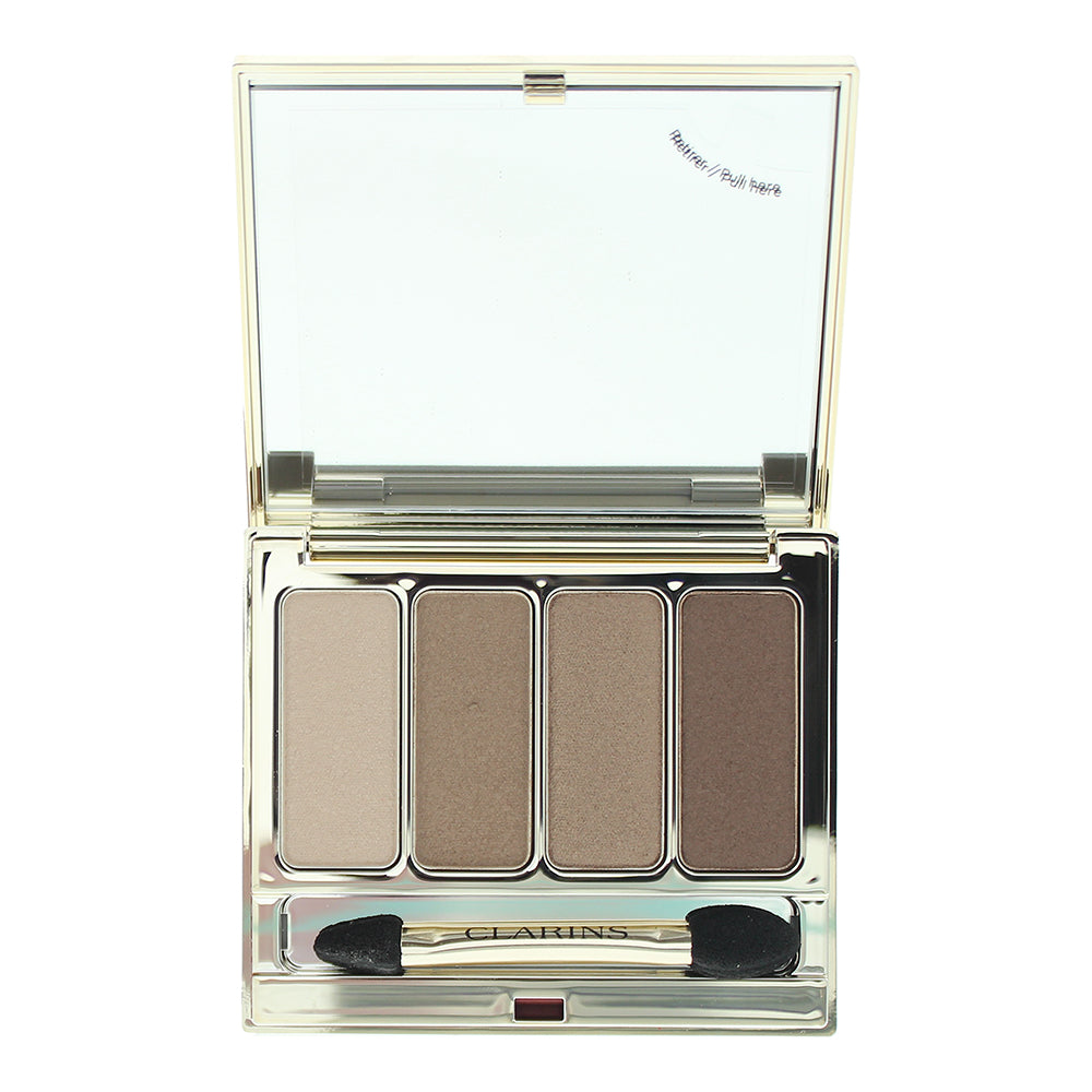 Clarins 4 Colour Wet & Dry Eyeshadow Palette No.3 Brown 6.8g - Product