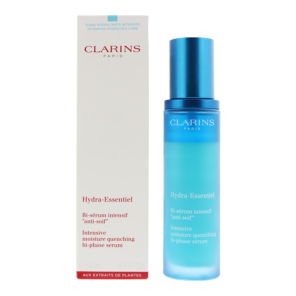 Clarins Hydra-Essentiel Intensive Moisture Quenching Bi-Phase Serum Normal to Dr