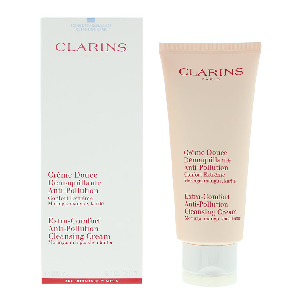 Clarins Extra-Comfort Anti-Pollution Cleansing Cream 200ml