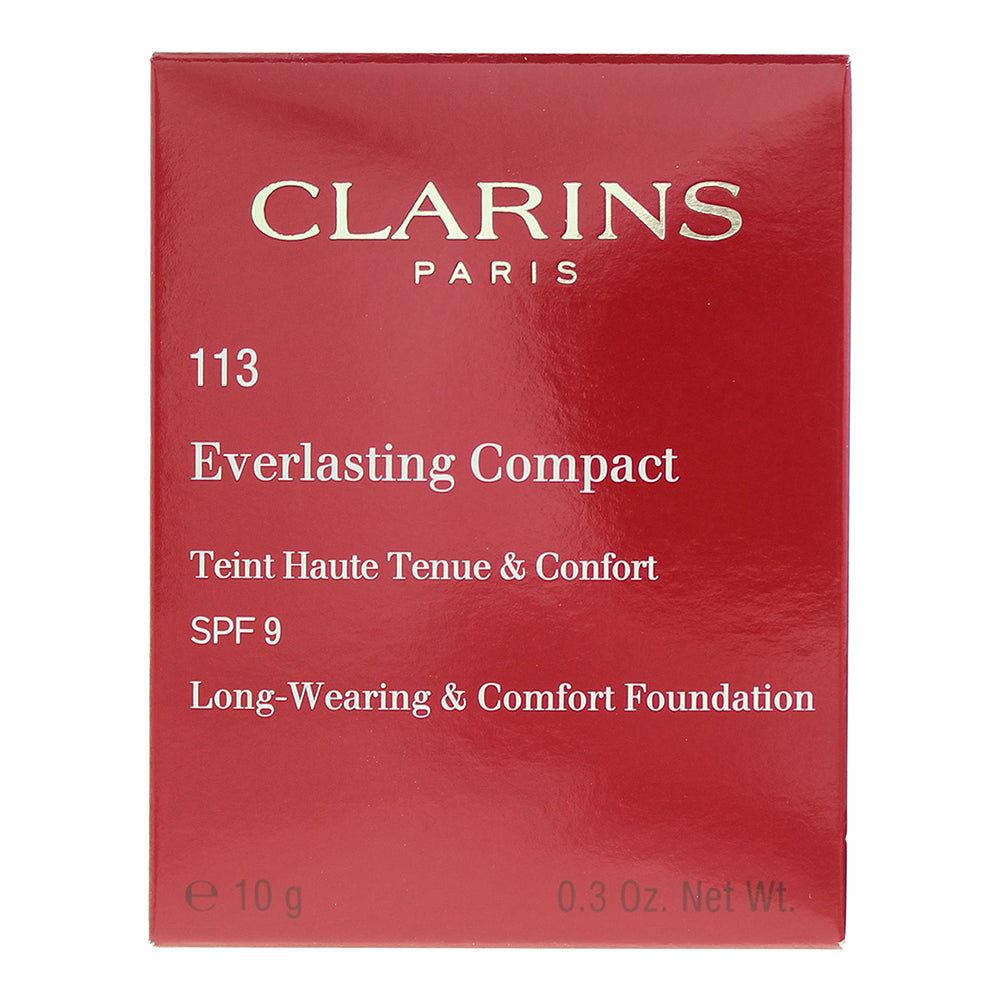 Clarins Everlasting Compact No.113 Chestnut Foundation 10g - Box