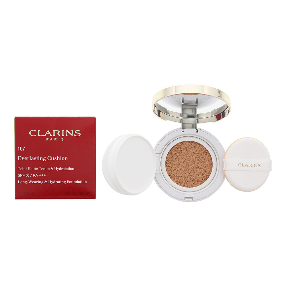 Clarins Everlasting Cushion Foundation Spf 50 No.107 Beige 13ml