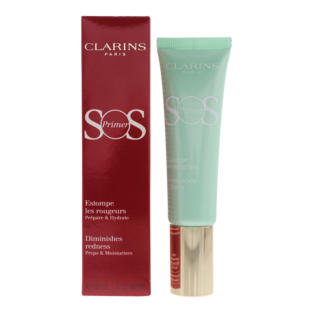 Clarins Sos Primer Diminishes Redness Primer 04 Green 30ml