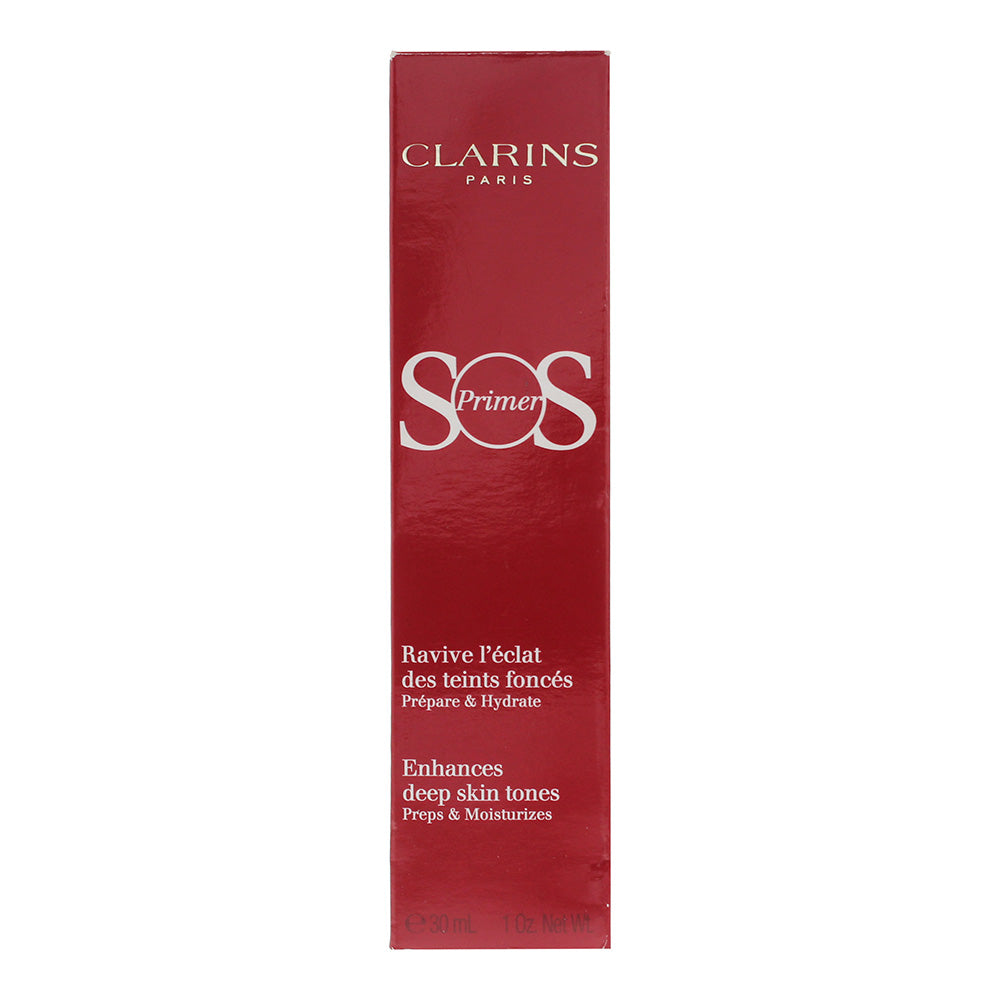 Clarins Sos Enhances Deep Skin Tones Primer 07 Mocha 30ml - Box