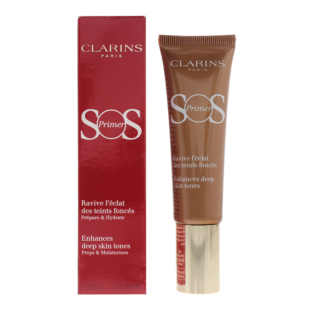 Clarins Sos Enhances Deep Skin Tones Primer 07 Mocha 30ml