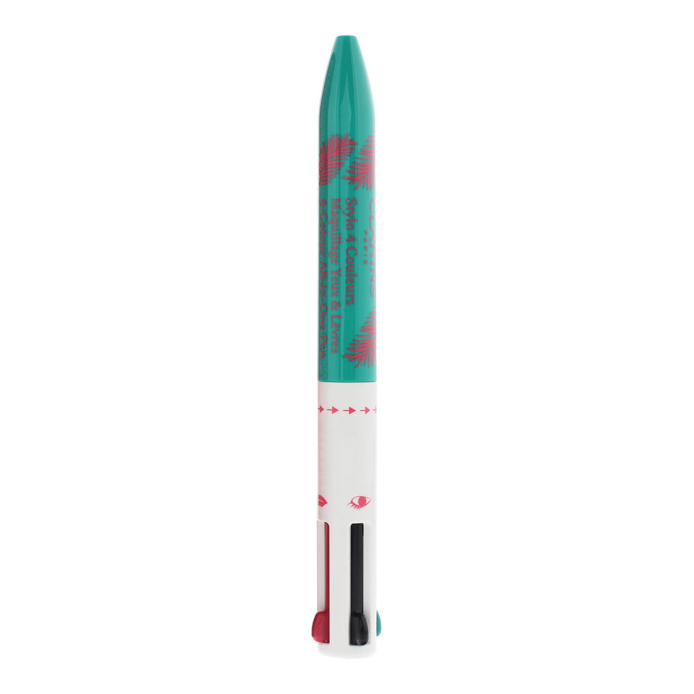Clarins Stylo 4 Colour All-In-One Limited Edition Lips & Eyes Pen 4g - Product
