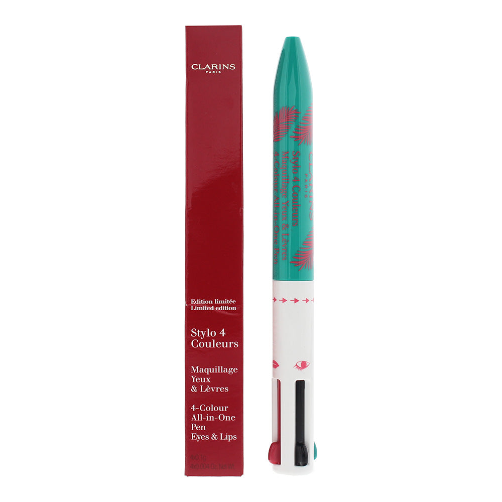 Clarins Stylo 4 Colour All-In-One Limited Edition Lips & Eyes Pen 4g