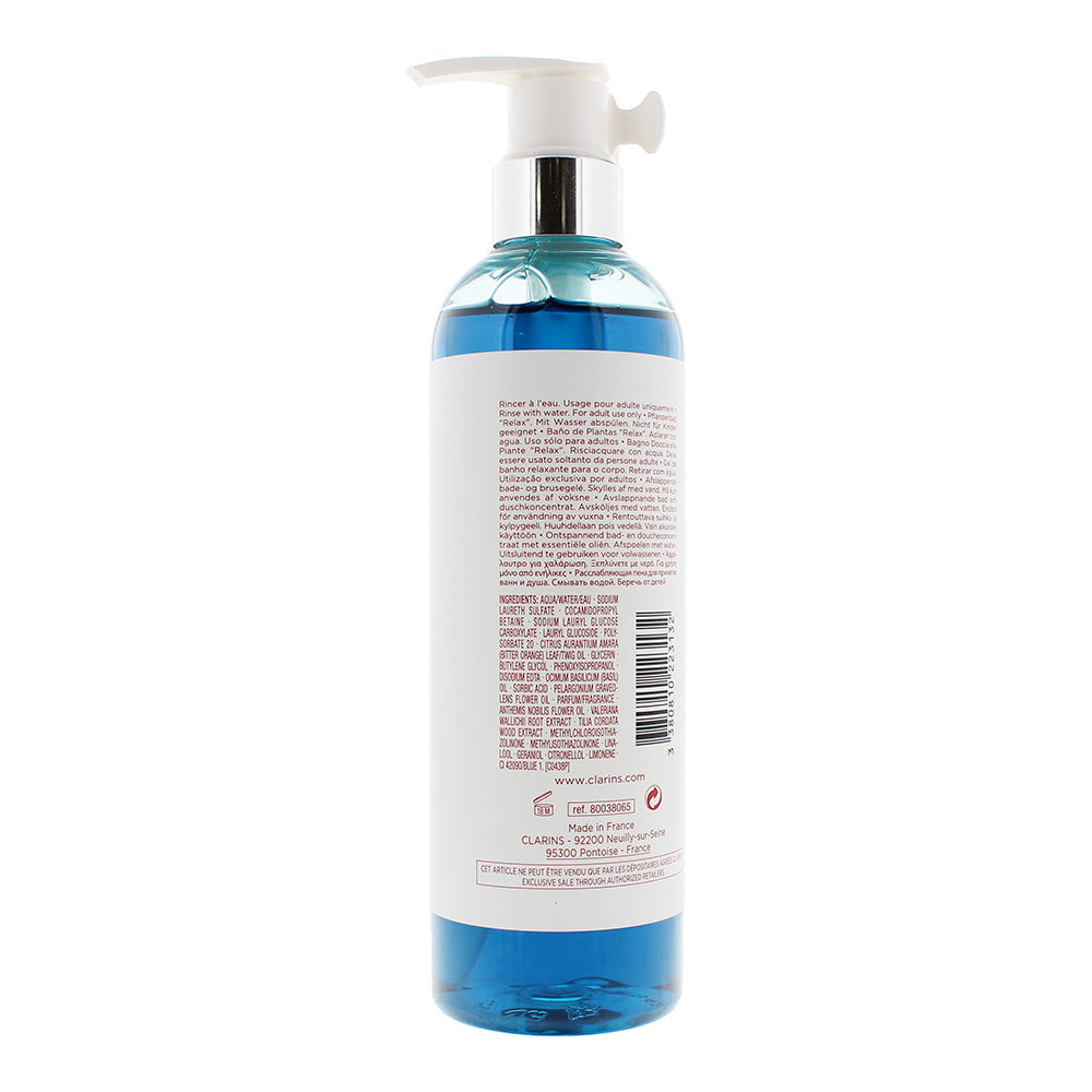 Clarins Relax With Essential Oils Bath & Shower Gel 300ml