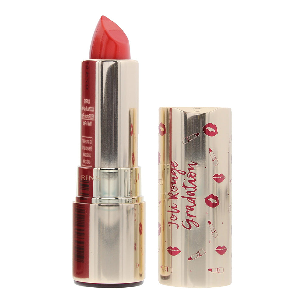 Clarins Joli Rouge Gradation Moisturising Long-Wearing Two-Toned Lipstick 801 Co - Product