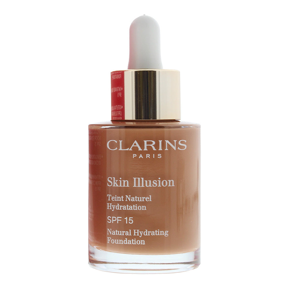 Clarins Skin Illusion Natural Hydrating Spf 15 No.115 Cognac Foundation 30ml  - Product