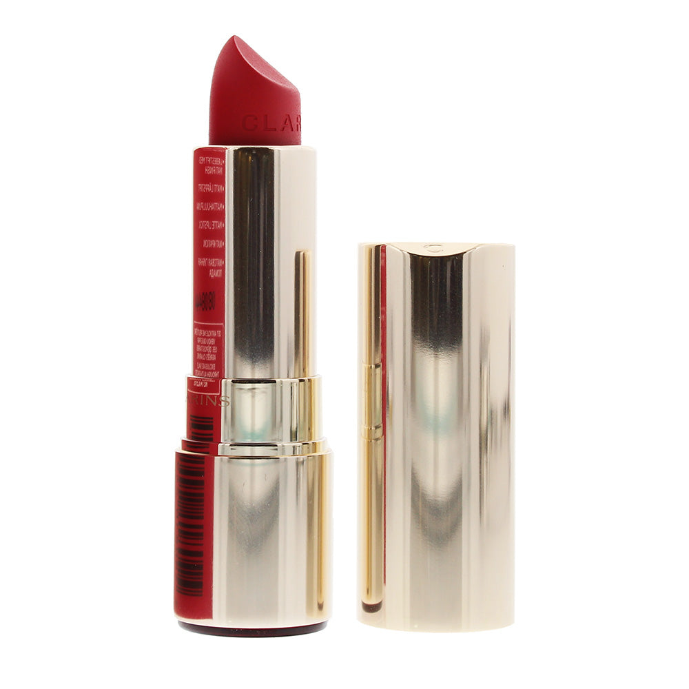 Clarins Joli Rouge Velvet Matte & Moisturizing Long-Wearing 741V Red Orange Lipstick 3.5g - Product