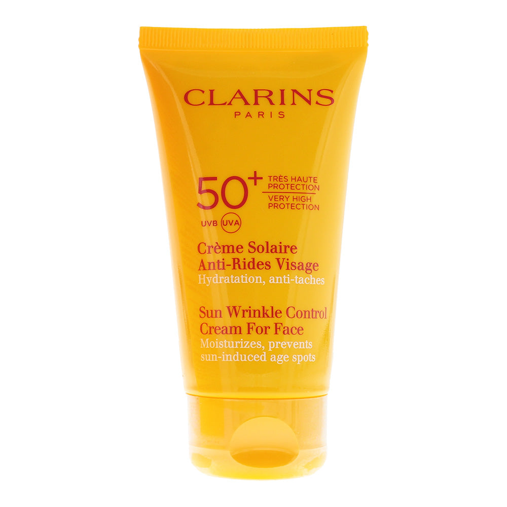 Clarins 50+ Sun Wrinkle Control Face Cream 75ml - Product
