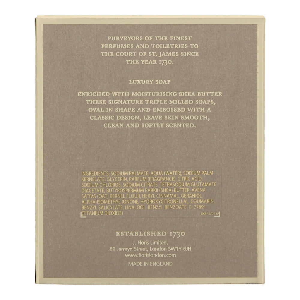 Floris Edwardian Bouquet Luxury Soap 3 x 100g