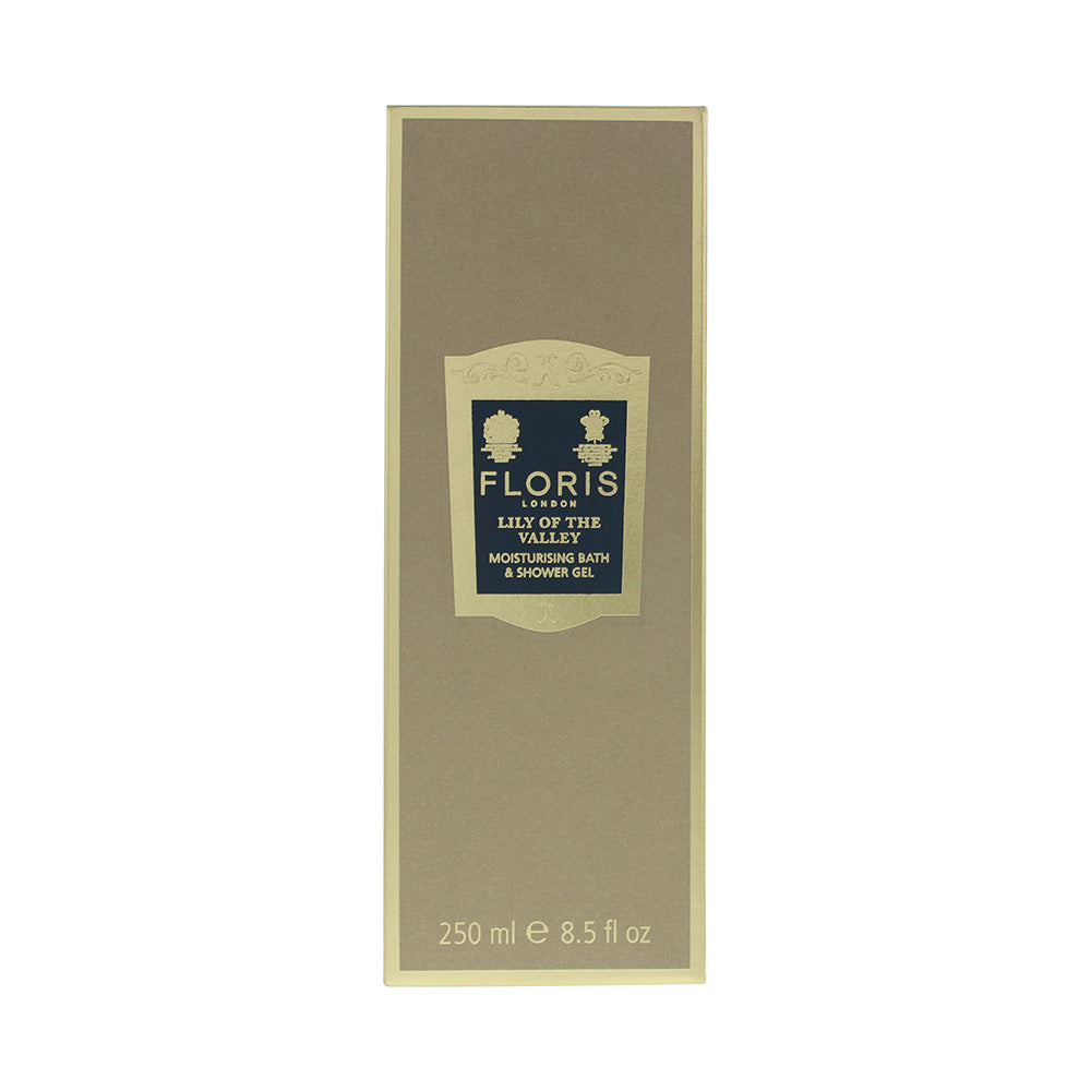 Floris Lily Of The Valley Moisturising Bath & Shower Gel 250ml - Box