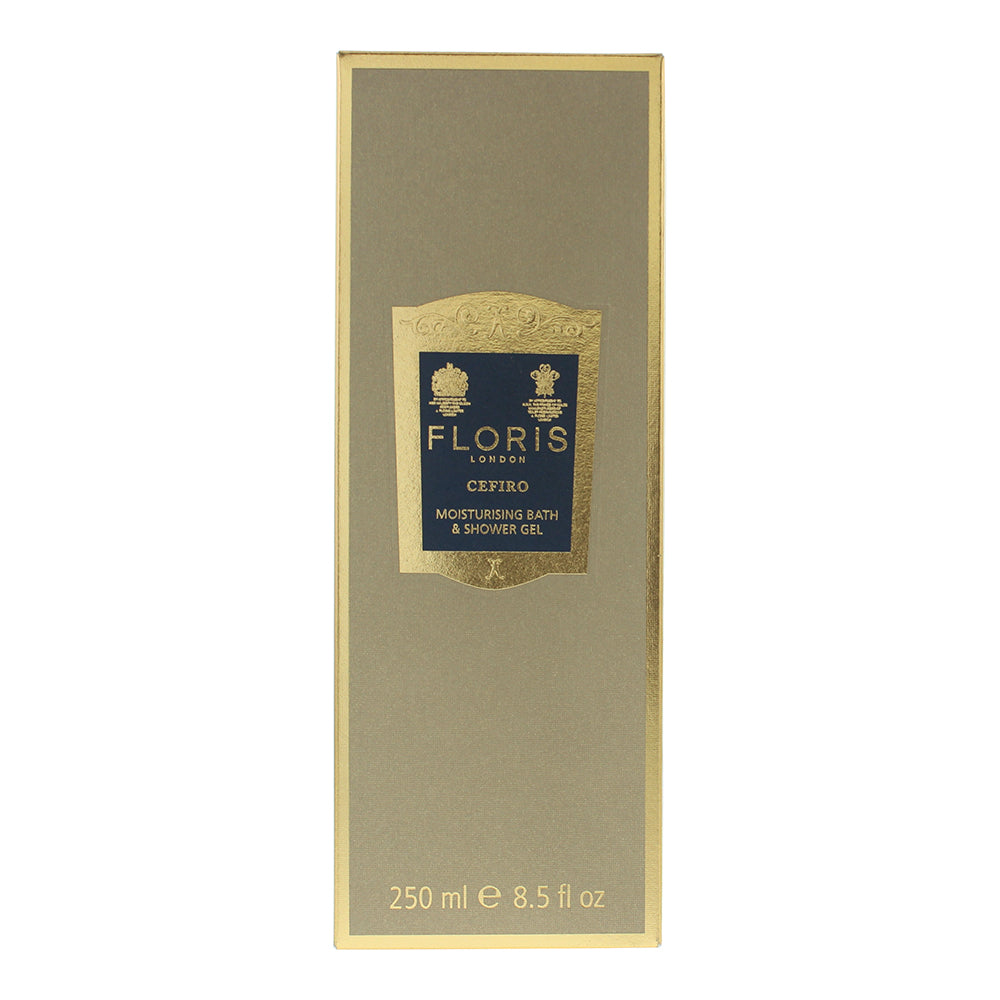 Floris Cefiro Moisturising Bath & Shower Gel 250ml - Box