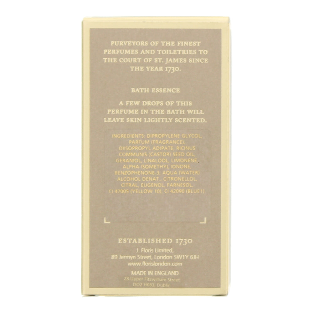 Floris Rose Geranium Bath Essence 50ml - Ingredients