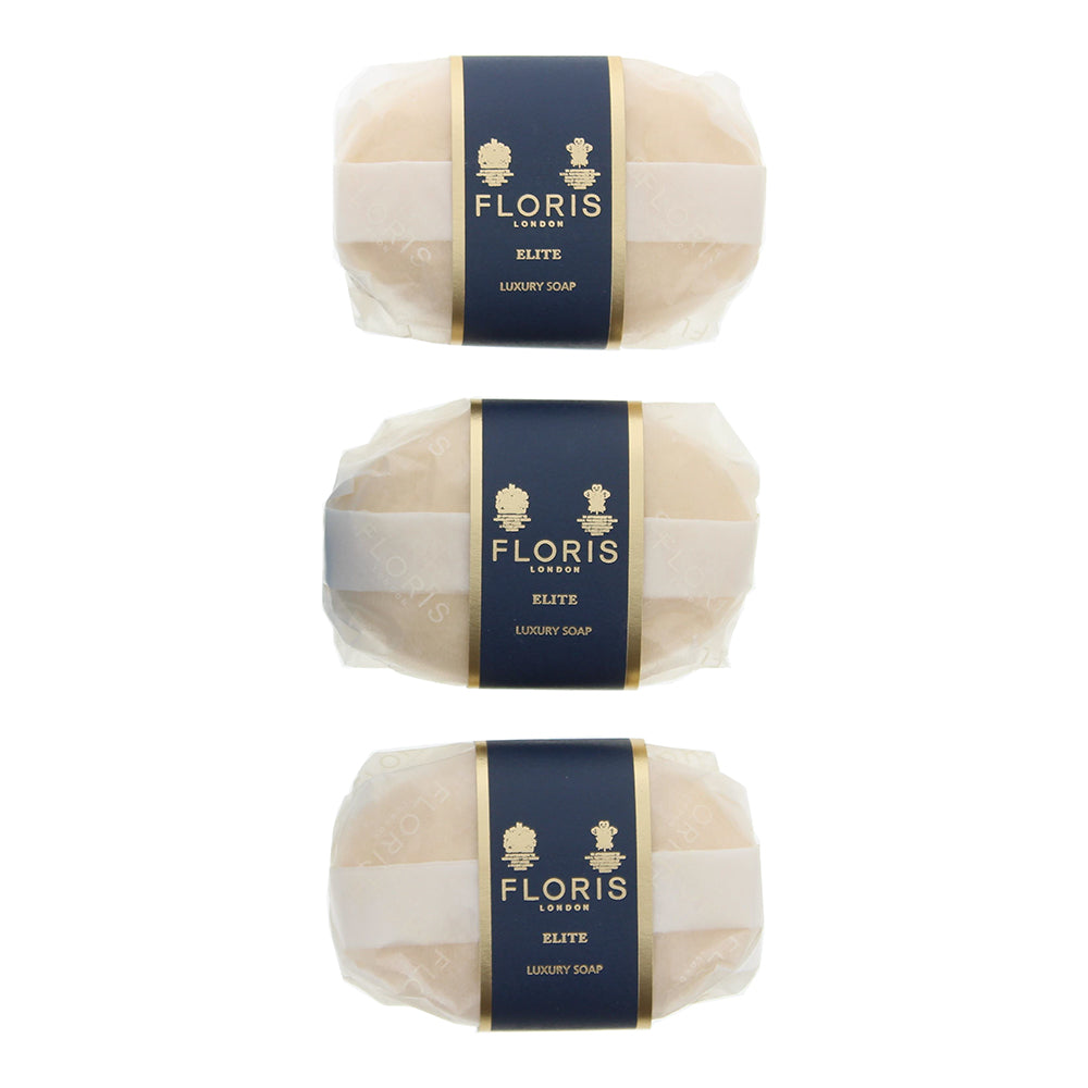 Floris Elite Luxury Soap 3 x 100g - Product