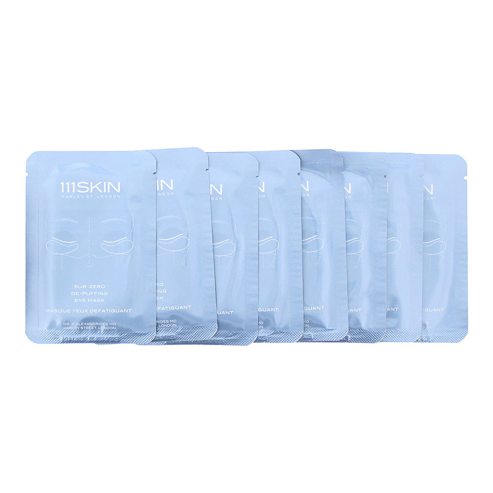 111 Skin  Sub-Zero De-Puffing Eye Mask 8 x 6ml - Product