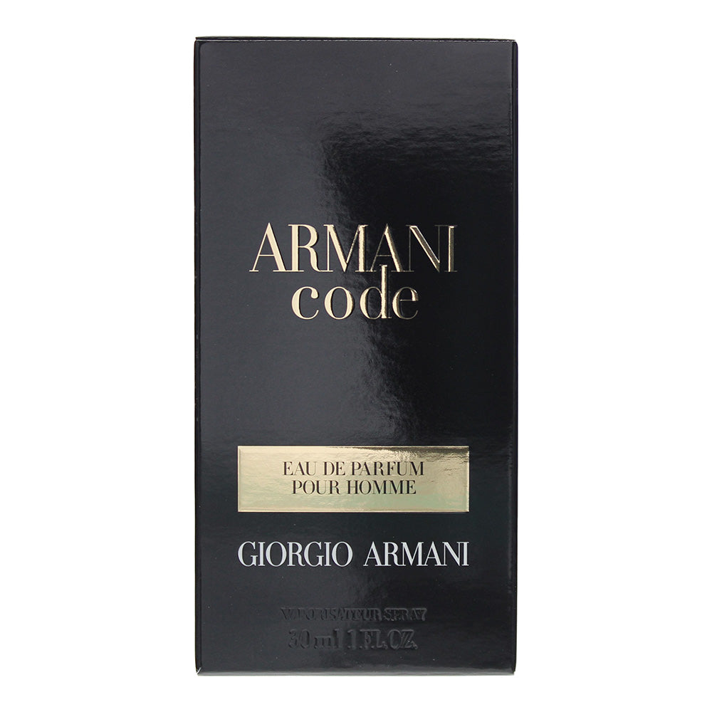 Giorgio Armani Code Pour Homme Eau de Parfum 30ml - Box