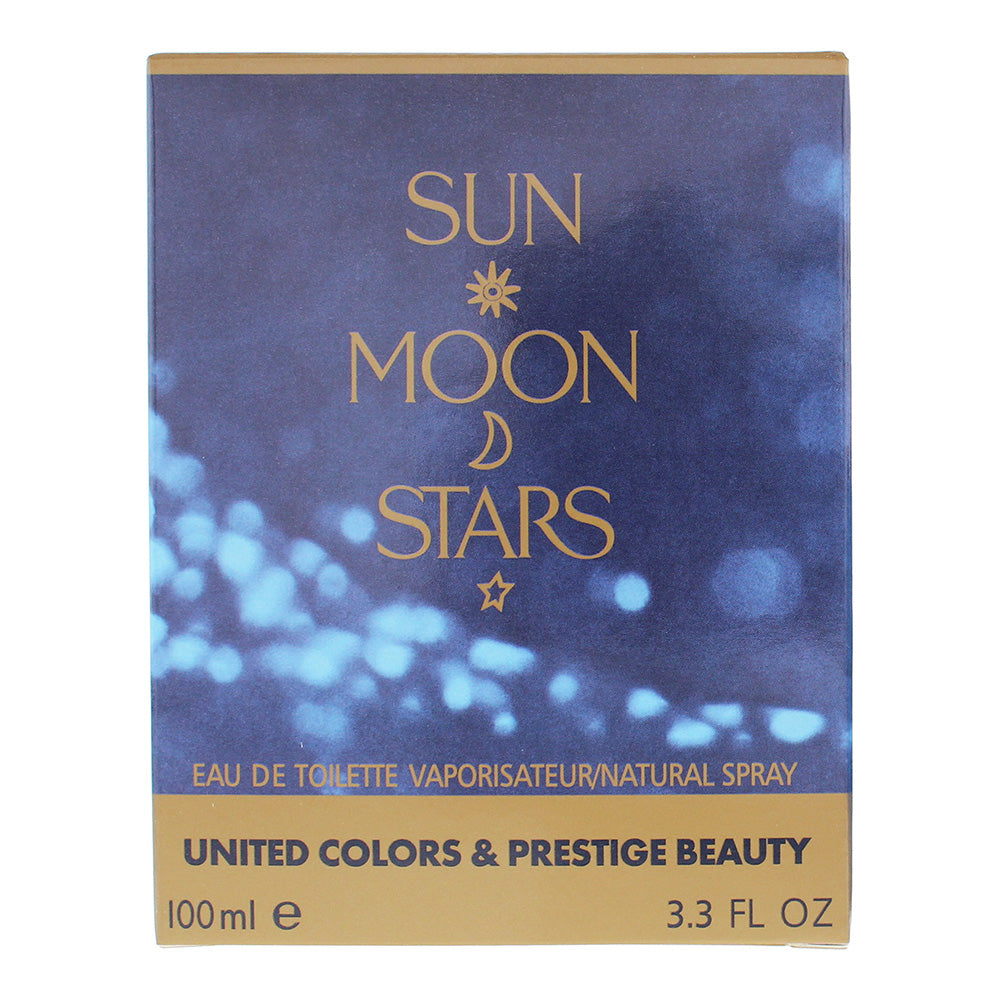 United Colors & Prestige Beauty Sun Moon Stars Eau de Toilette 100ml - Box