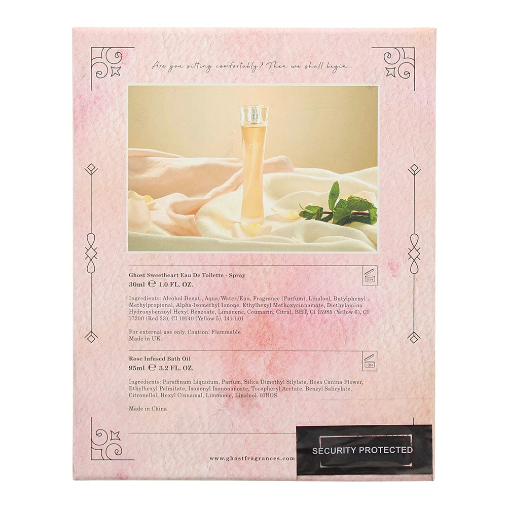 Ghost Sweetheart 2 Piece Gift Set: Eau De Toilette 30ml - Bath Oil 95ml