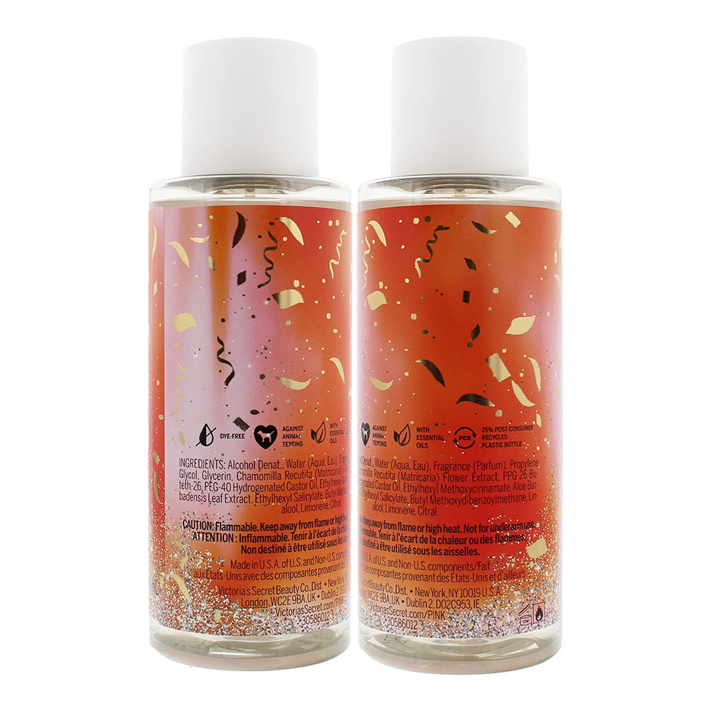Victoria's Secret Pink Fizzy Peach Body Mist 250ml - Ingredients