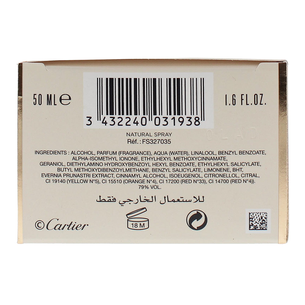 Cartier La Panthère Eau De Parfum 50ml