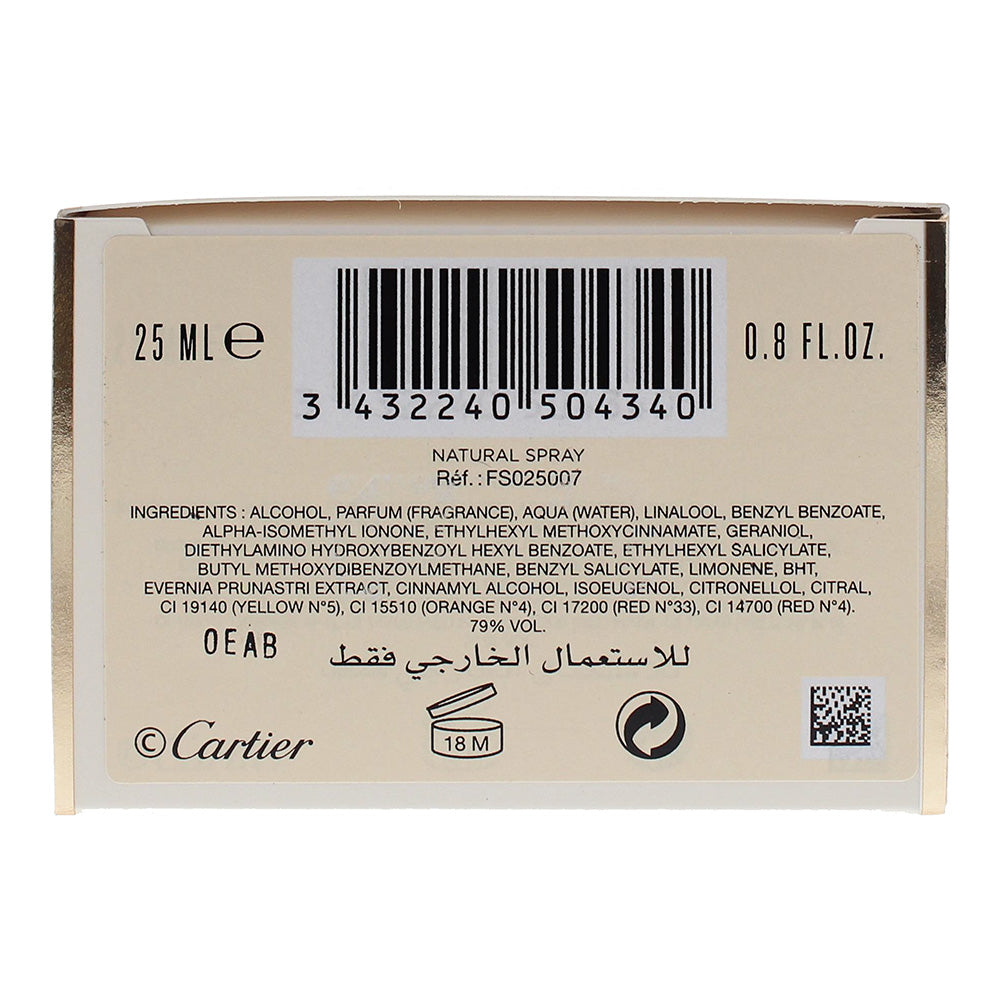 Cartier La Panthère Eau De Parfum 25ml