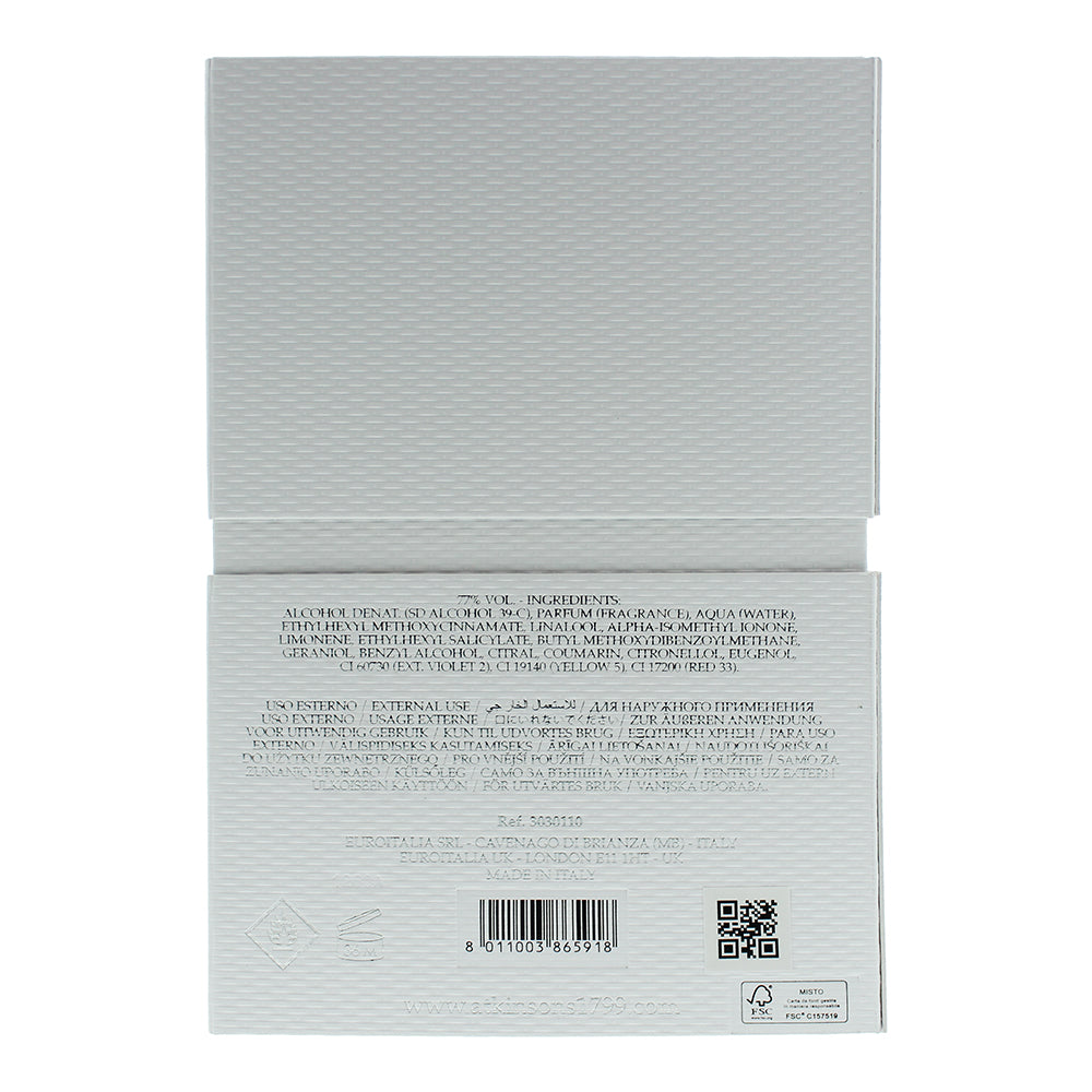 Atkinsons Lavender On The Rocks Eau De Parfum 100ml