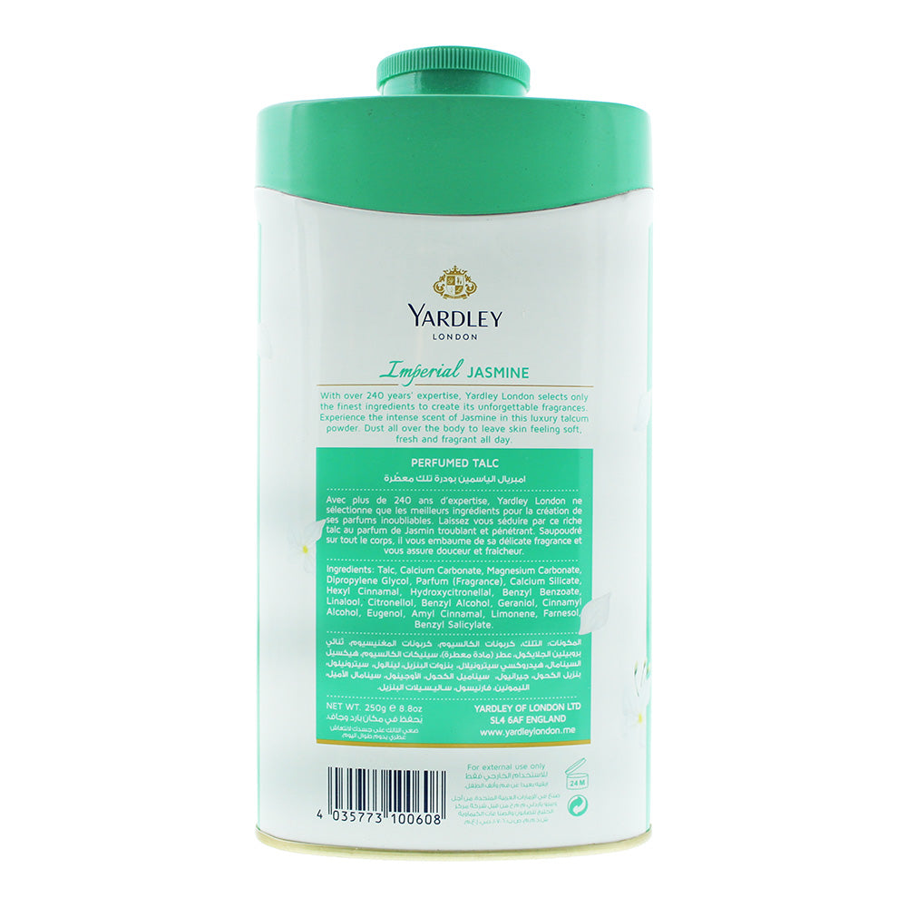 Yardley Imperial Jasmine Talcum Powder 250g