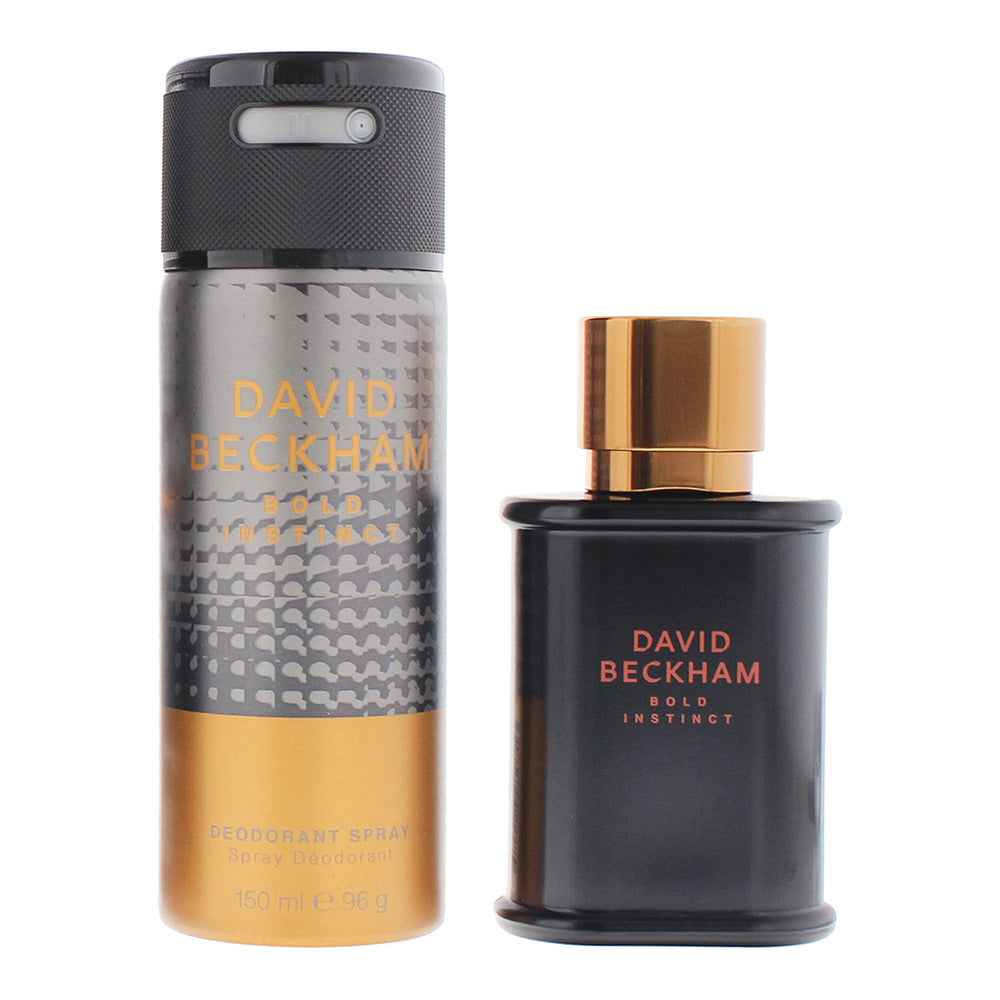 David Beckham Bold Instinct 2 Piece Gift Set: Eau de Toilette 50ml - Deodorant S - Product