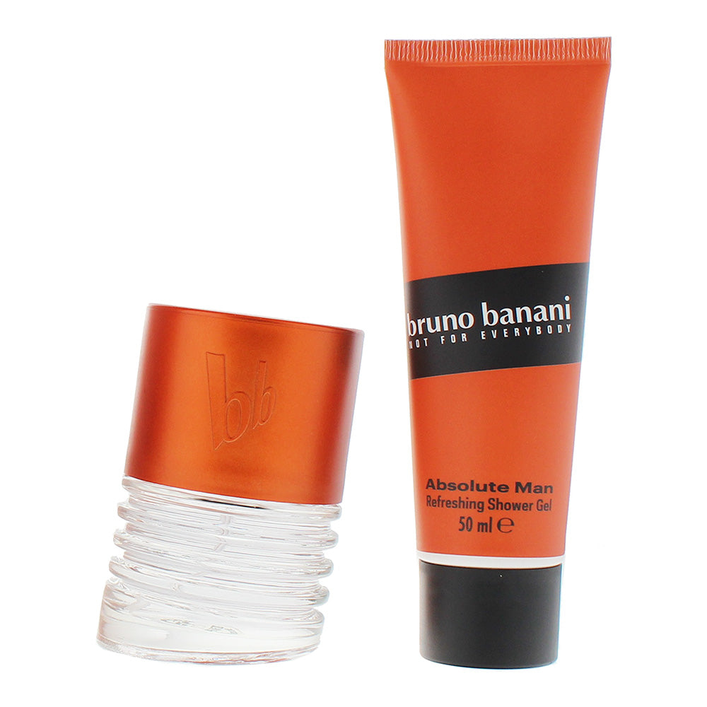 Bruno Banani Absolute Man 2 Piece Gift Set: Eau de Toilette 30ml - Shower Gel 50ml - Product