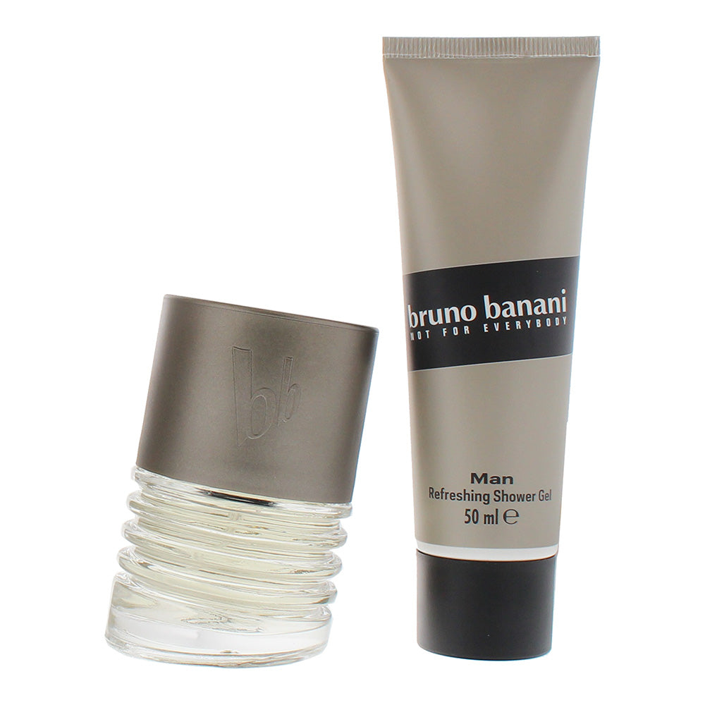 Bruno Banani Man 2 Piece Gift Set: Eau de Toilette 30ml - Shower Gel 50ml - Product