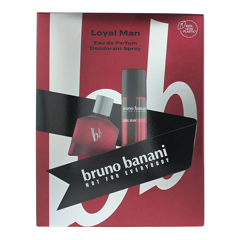 Bruno Banani Not For Everybody Loyal Man 2 Piece Gift Set: Eau de Toilette 30ml  - Box