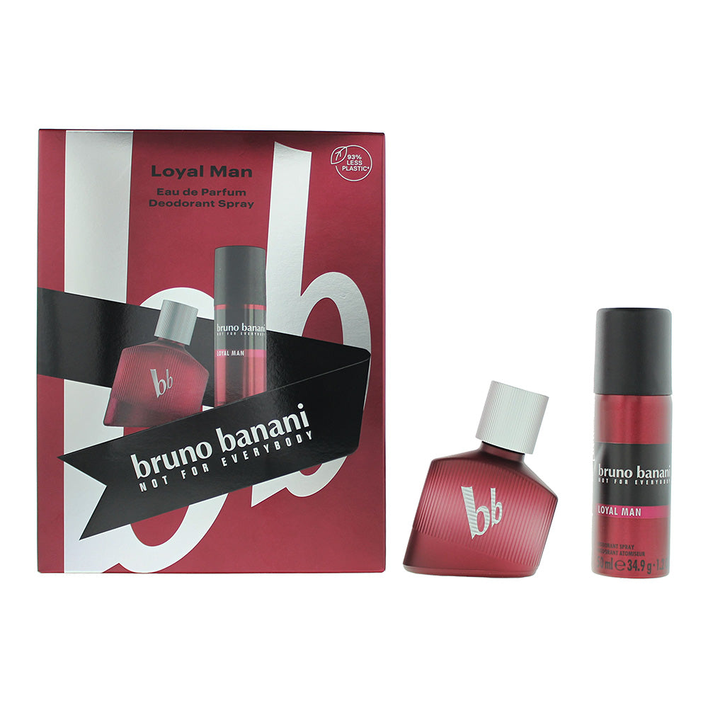 Bruno Banani Not For Everybody Loyal Man 2 Piece Gift Set: Eau de Toilette 30ml 