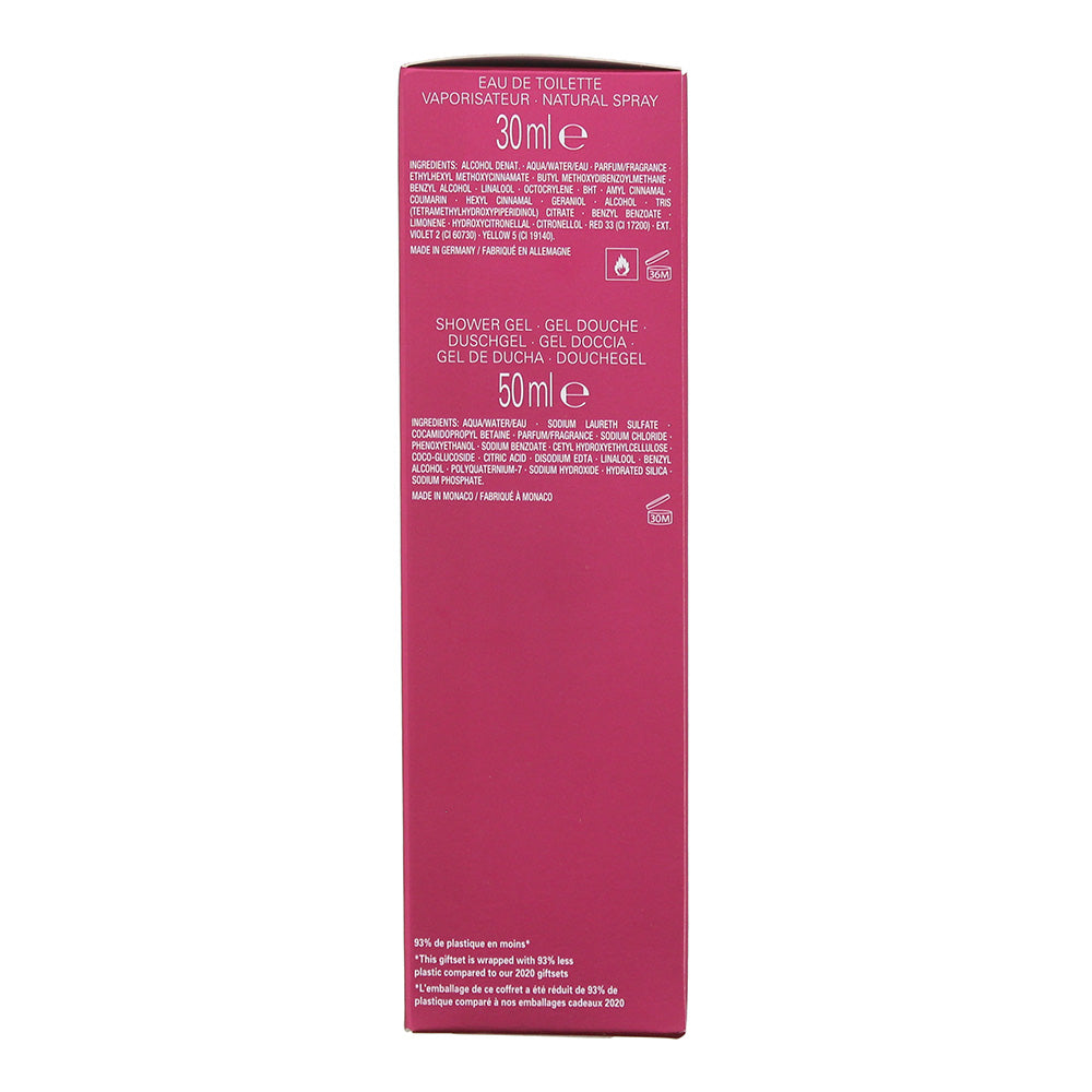 Bruno Banani Dangerous Woman 2 Piece Gift Set: Eau de Toilette 30ml - Shower Gel