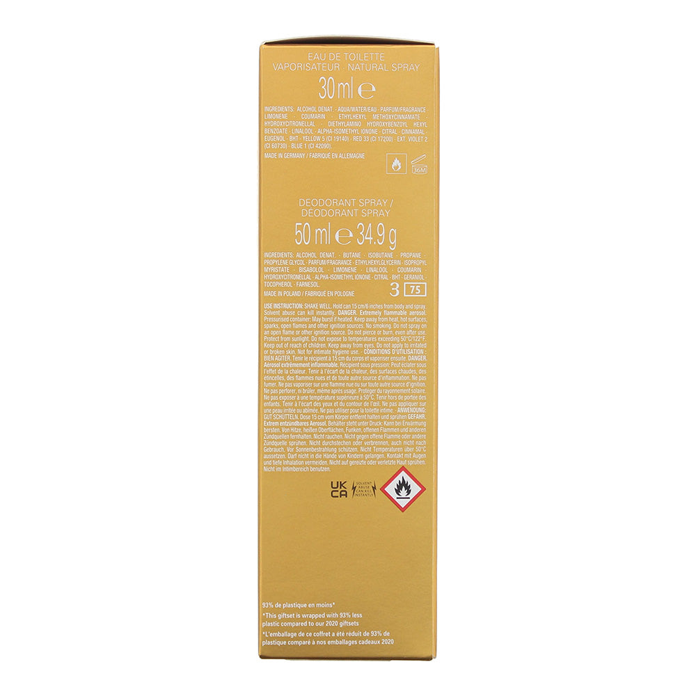 Bruno Banani Man's Best 2 Piece Gift Set: Eau de Toilette 30ml - Deodorant Spray 50ml