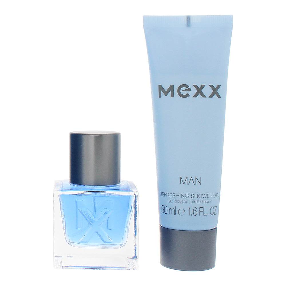 Mexx Man 2 Piece Gift Set: Eau de Toilette 30ml - Shower Gel 50ml - Product