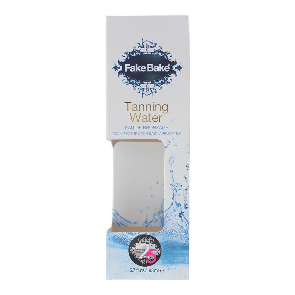 Fake Bake Tanning Water 198ml & Application Mitt - Box