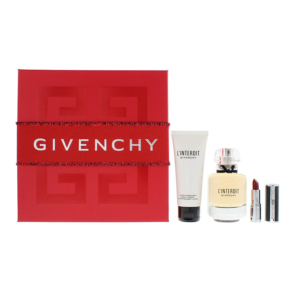 Givenchy L'interdit 3 Piece Gift Set: Eau de Parfum 80ml - Body Lotion 75ml - #3