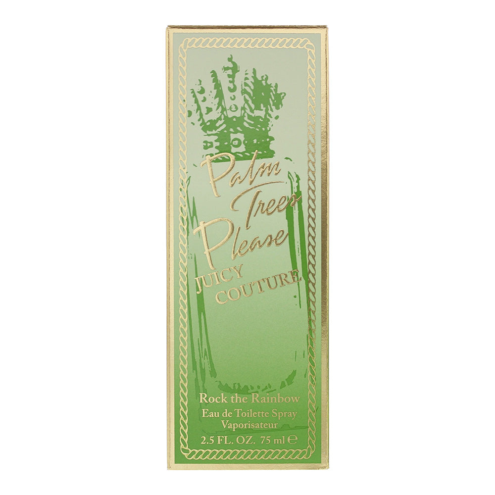 Juicy Couture Palm Trees Please Rock The Rainbow Eau de Toilette 75ml - Box