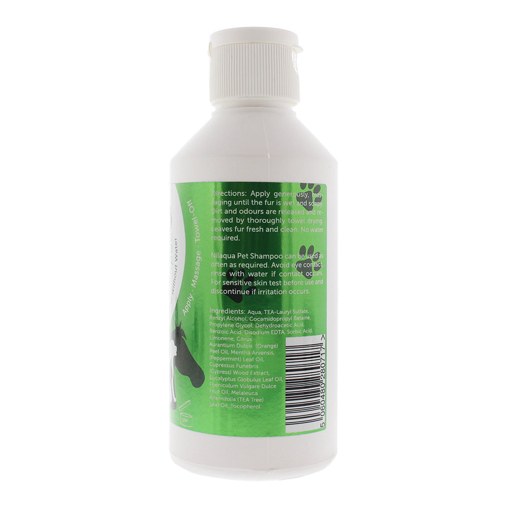 Nilaqua Towel Off Pet Shampoo 200ml
