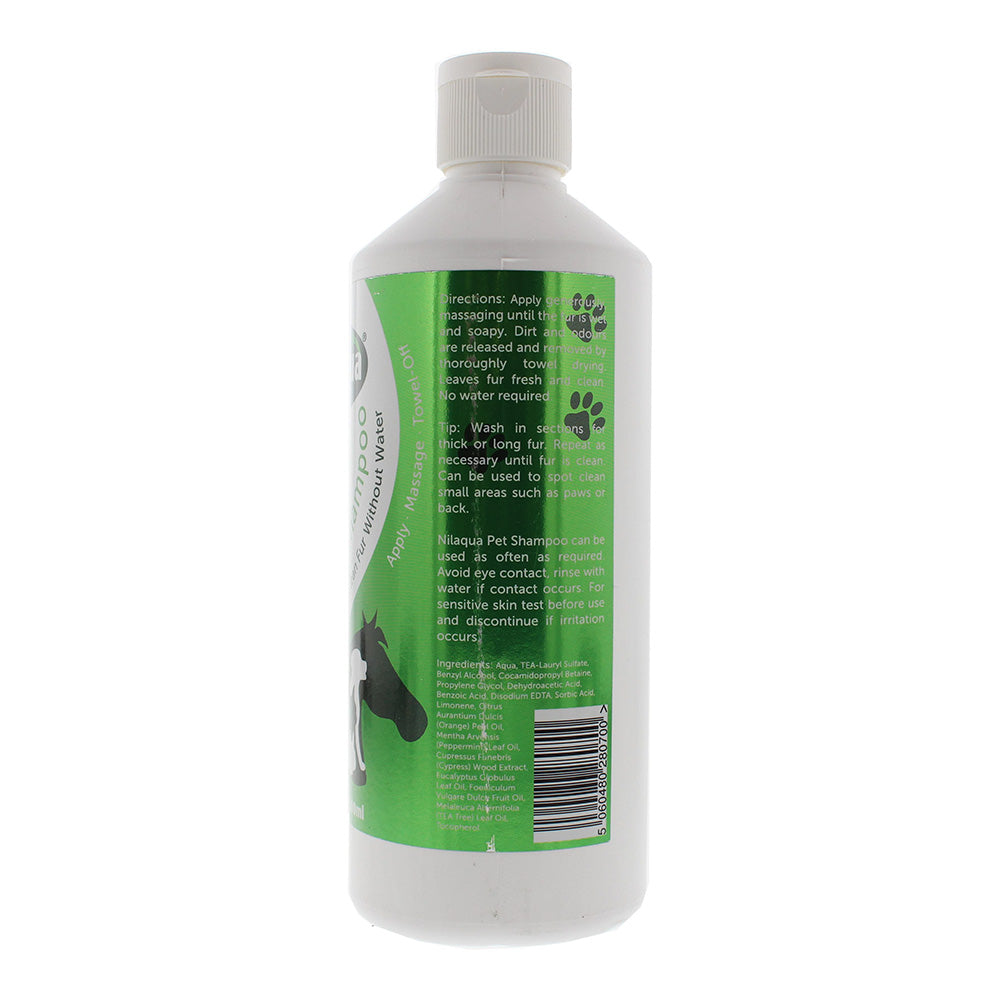 Nilaqua Towel Off Pet Shampoo 500ml