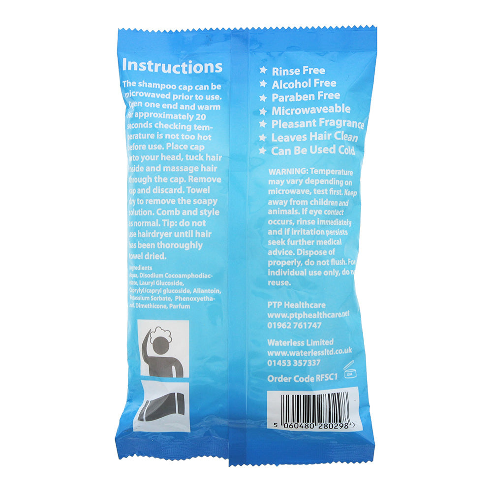 Nilaqua Microwave-Massage-Towel Off Disposable Shampoo & Conditioner Cap