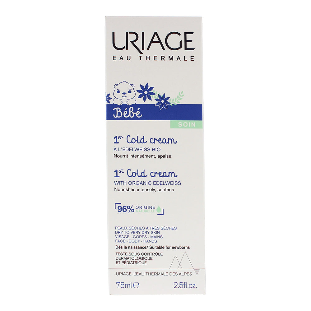 Uriage Bebe 1St Cold Cream 75ml - Box