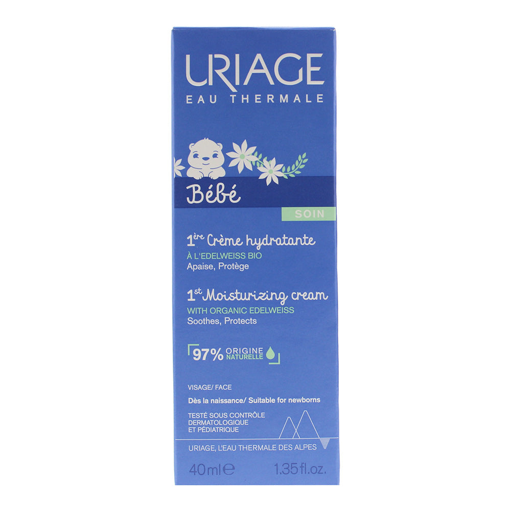 Uriage Bebe 1St Moisturising Face Cream 40ml - Box